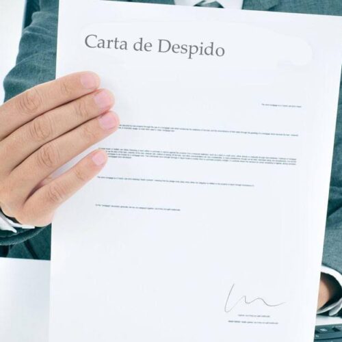 requisitos carta de despido