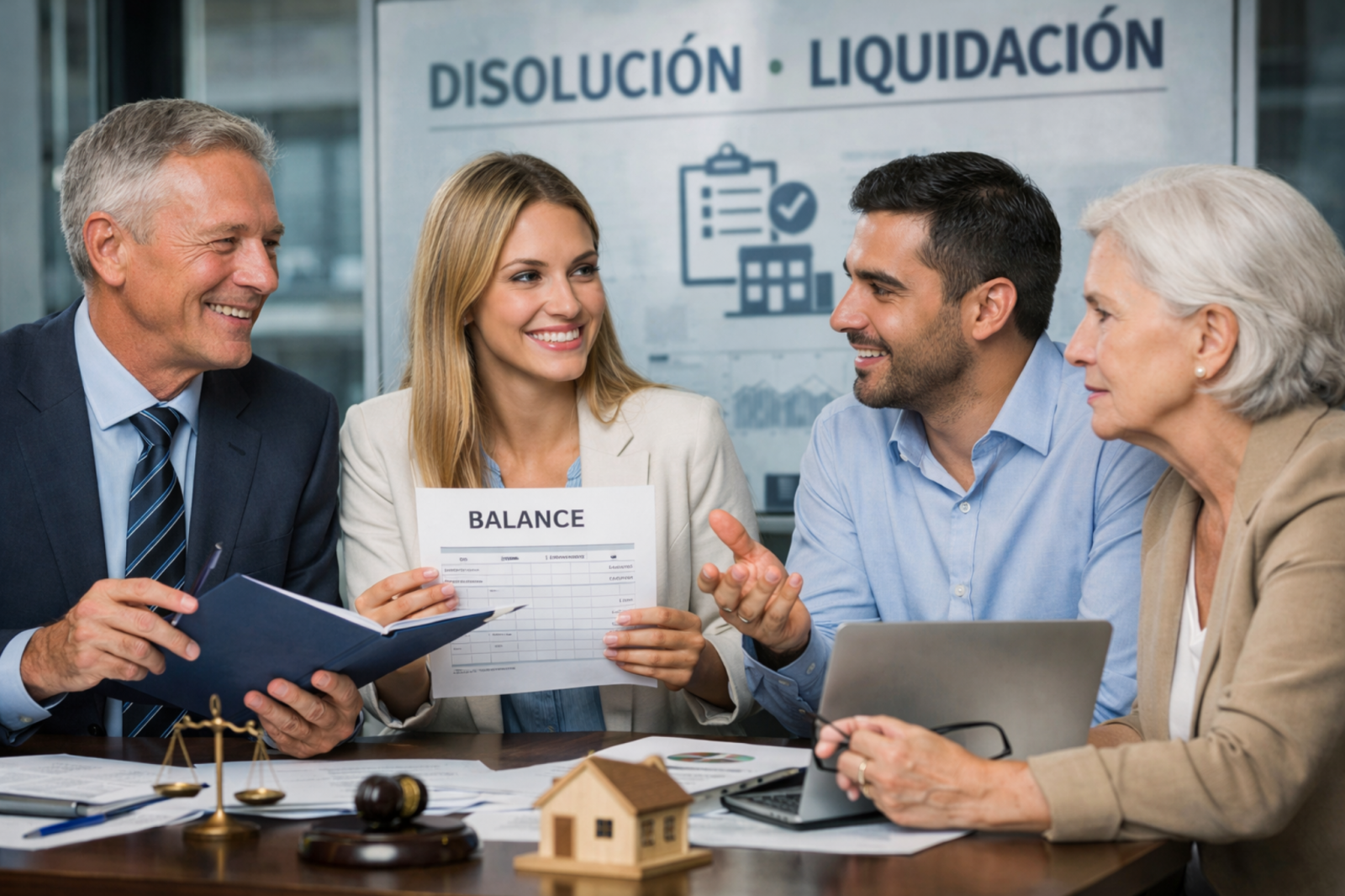 Reunión de disolución y liquidación